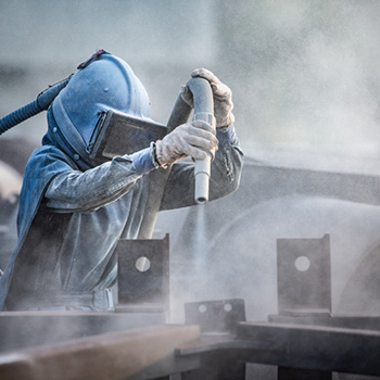 BLASTING AND PAINTING